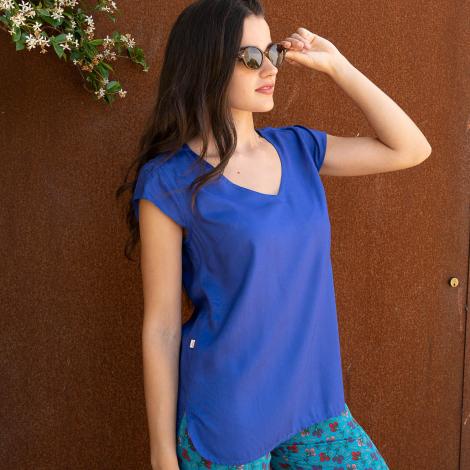TOP TERRY viscosa slub liso VARIOS COLORES