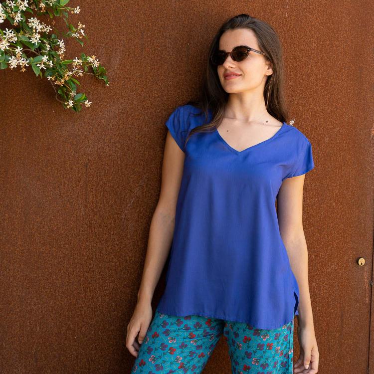 TOP TERRY viscosa slub liso VARIOS COLORES