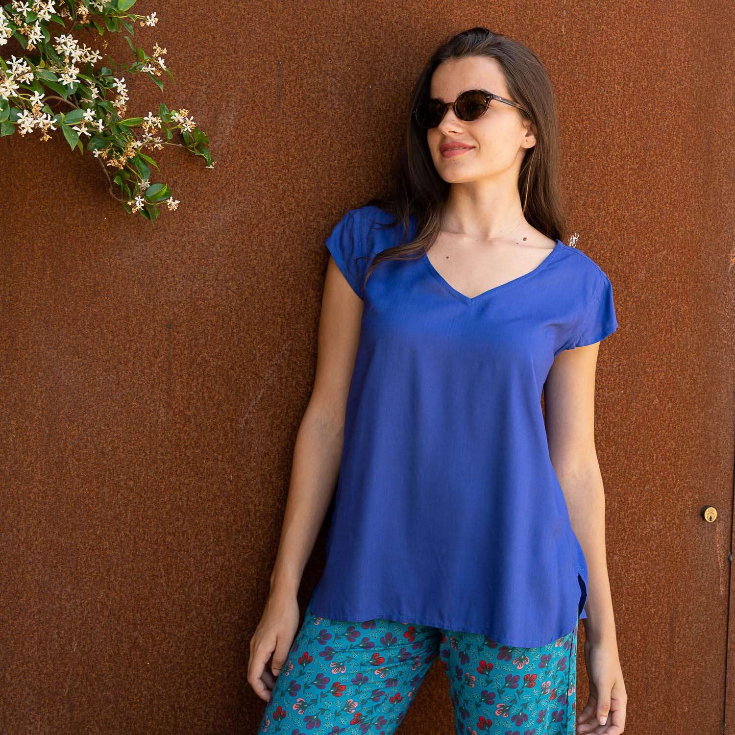 TOP TERRY viscosa slub liso VARIOS COLORES