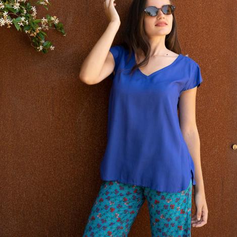 TOP TERRY viscosa slub liso VARIOS COLORES