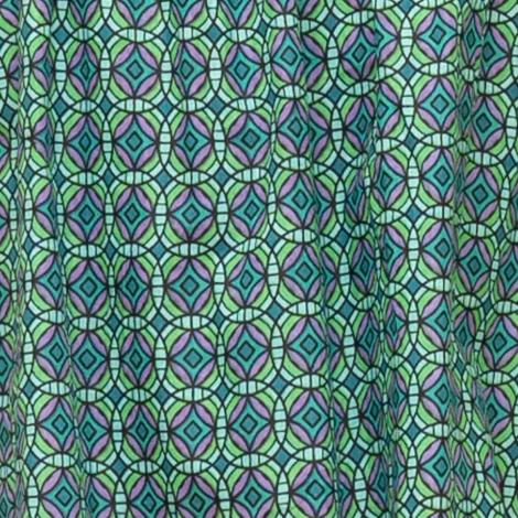 FALDA CUT CORTA GREEN MANDALA