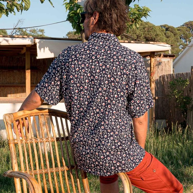 CAMISA LUKA m/c rayón flow