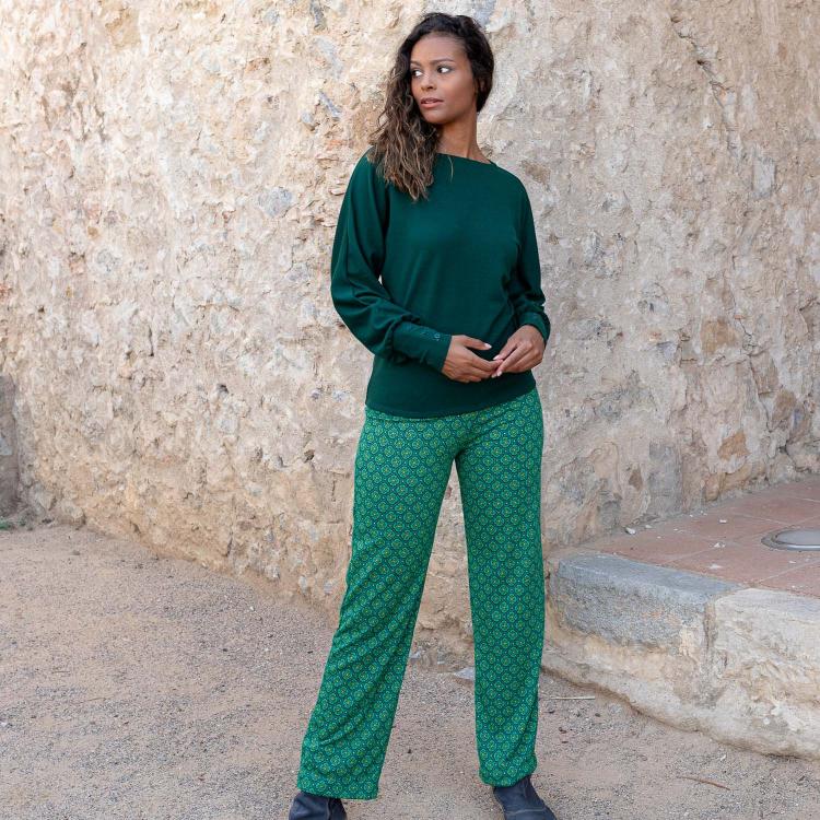 PANTALON JADE tanger azul