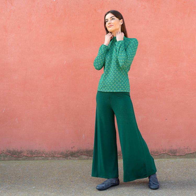 PANTALON YETI liso VISCOSA varios colores