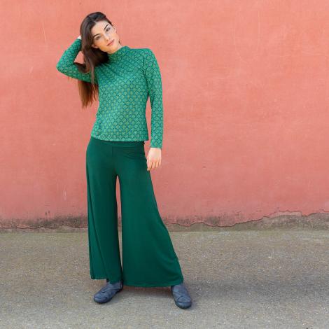 PANTALON YETI liso VISCOSA varios colores