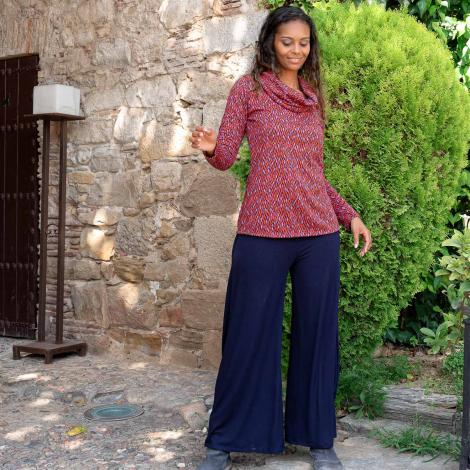 PANTALON YETI liso VISCOSA varios colores