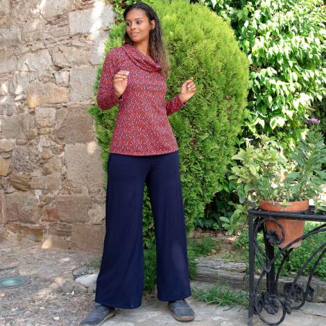 PANTALON YETI liso VISCOSA varios colores