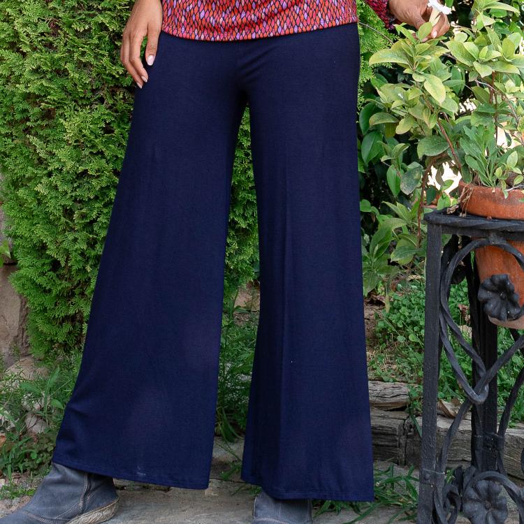 PANTALON YETI liso VISCOSA varios colores