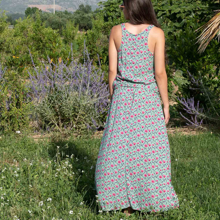 VESTIDO MARTA largo talia