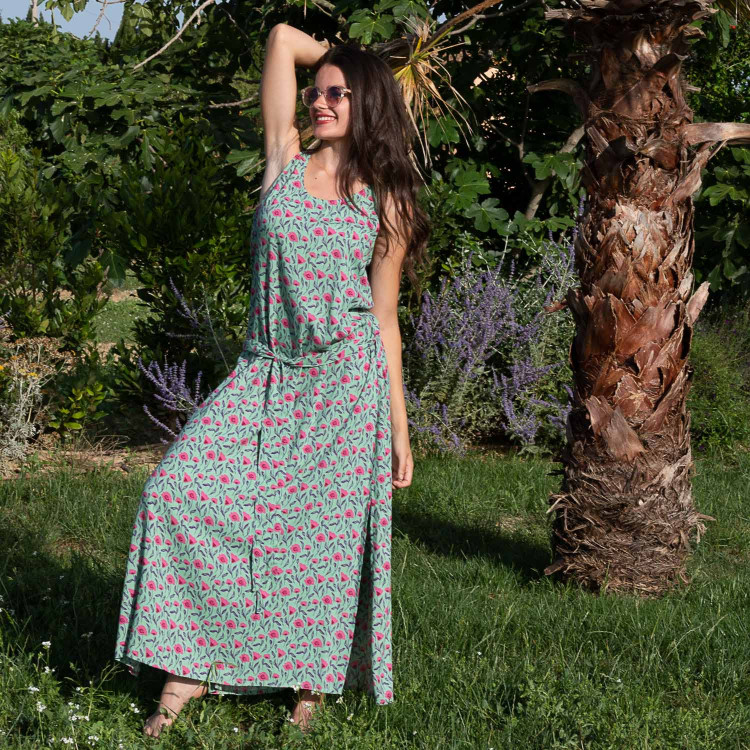 VESTIDO MARTA largo talia