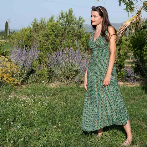VESTIDO BLAI largo scat