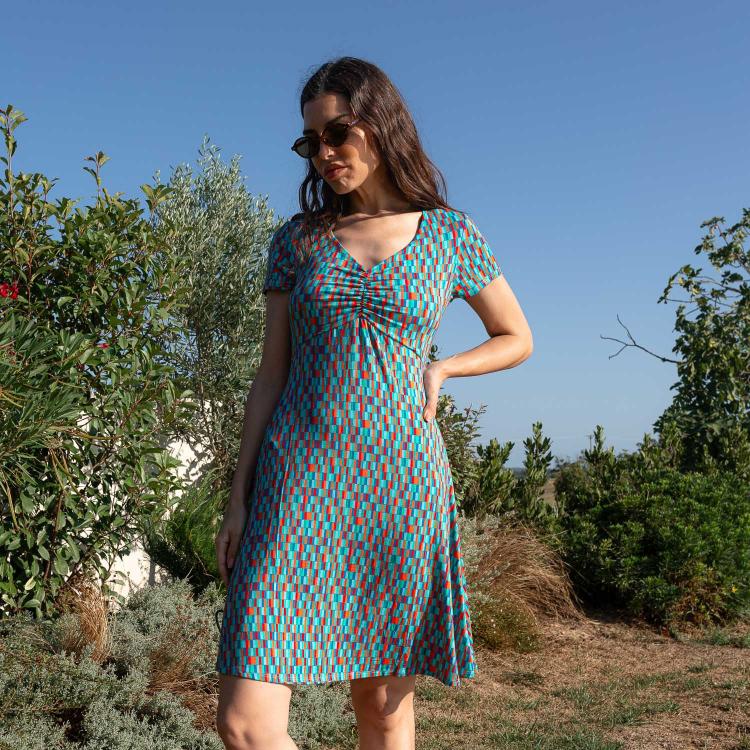 vestido VAINILLA franel
