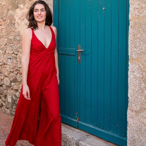 MONO COCONUT viscosa slub liso VARIOS COLORES