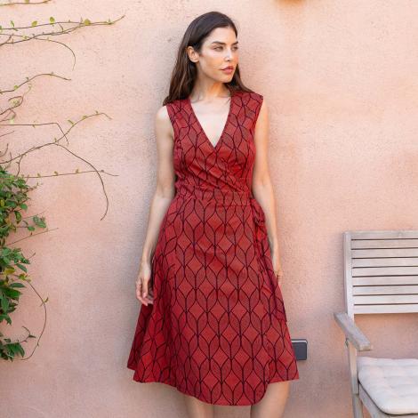 VESTIDO AMAYA organic cotton CONGO