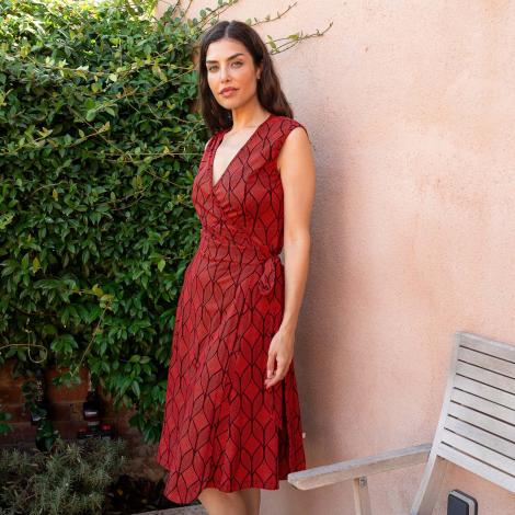 VESTIDO AMAYA organic cotton CONGO