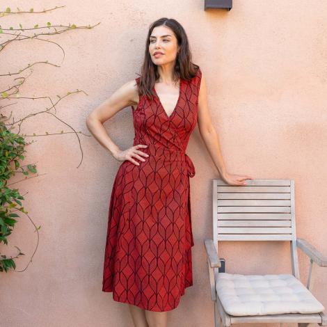 VESTIDO AMAYA organic cotton CONGO