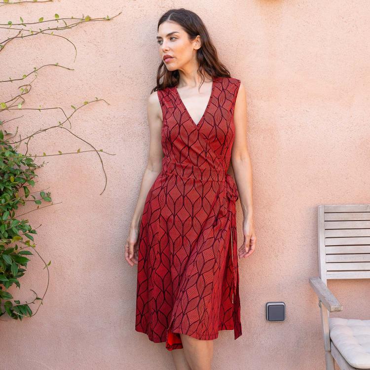 VESTIDO AMAYA organic cotton CONGO