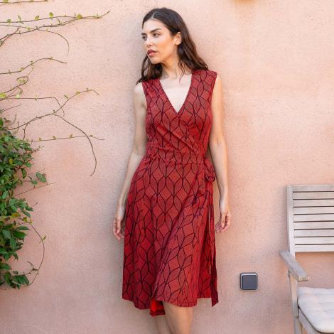 VESTIDO AMAYA organic cotton CONGO