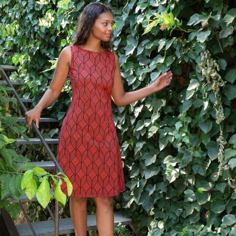VESTIDO ADELA organic cotton CONGO