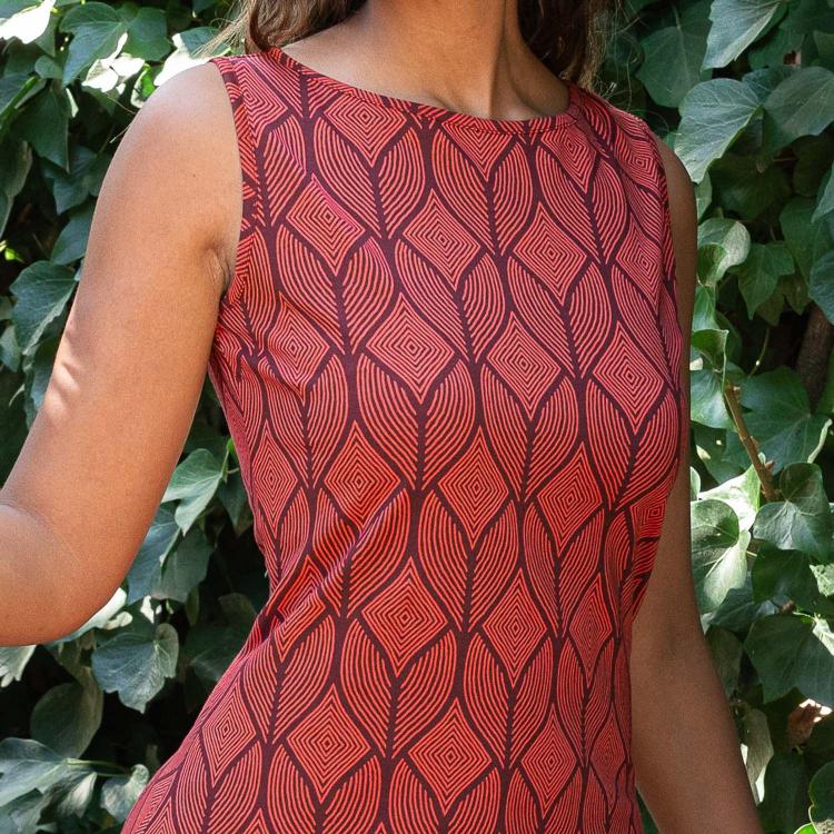 VESTIDO ADELA organic cotton CONGO