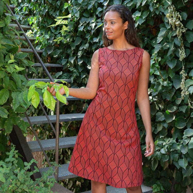 VESTIDO ADELA organic cotton CONGO