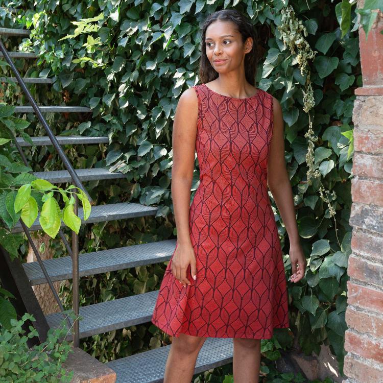 VESTIDO ADELA organic cotton CONGO