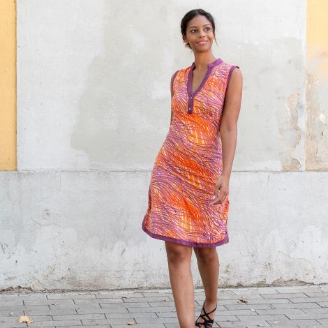 VESTIDO PANTER organic cotton BAMU