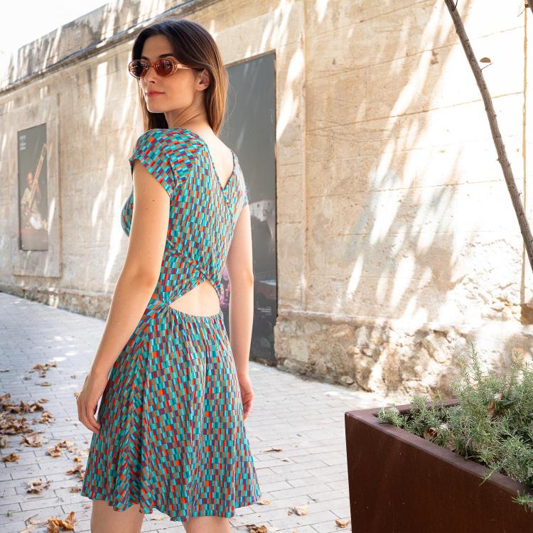 vestido GIRL franel