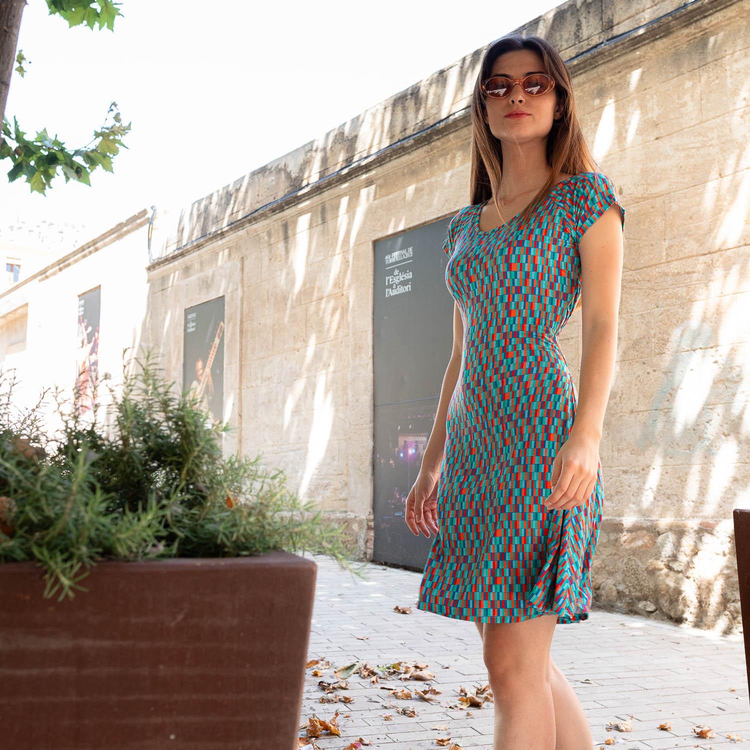vestido GIRL franel