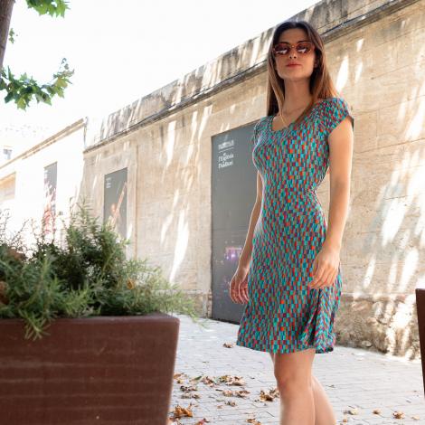 vestido GIRL franel