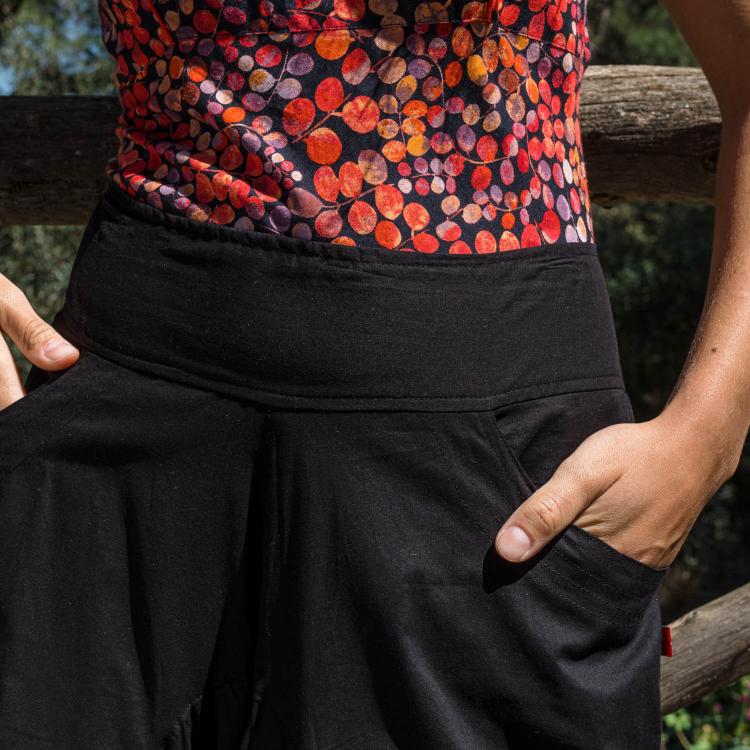 FALDA SANSA slub-VARIOS COLORES