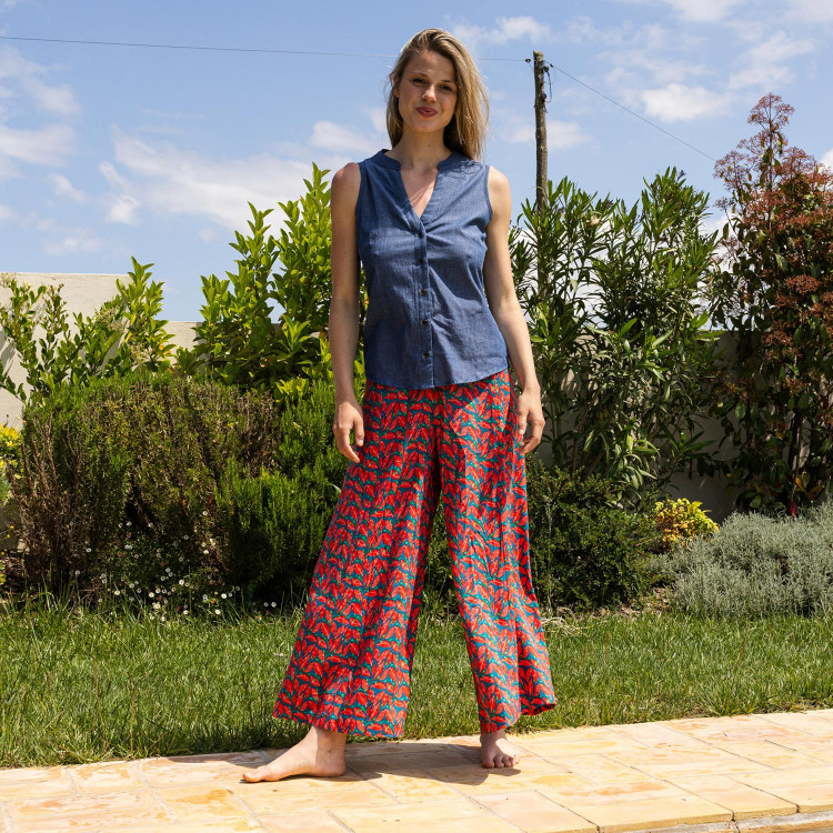 PANTALON MANDU berry