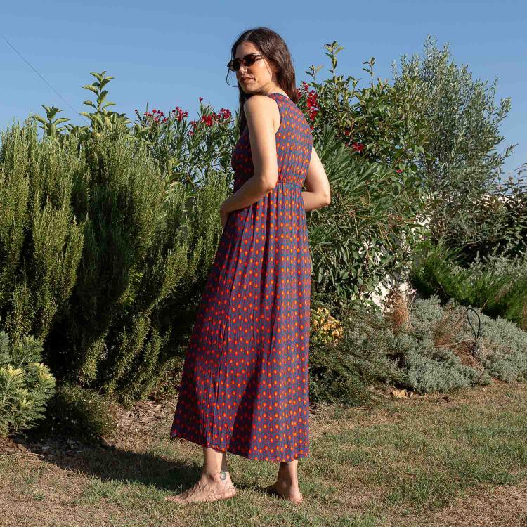 vestido ELINA largo ovus