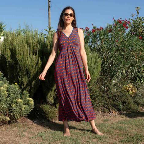 vestido ELINA largo ovus