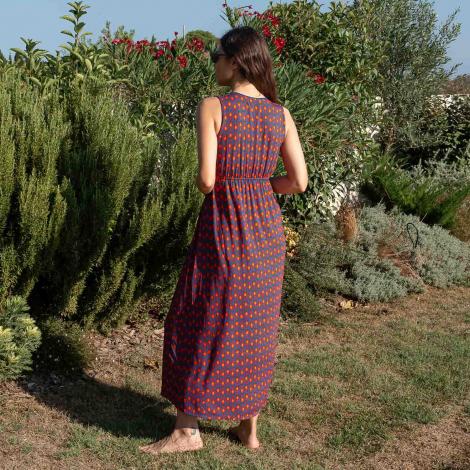 vestido ELINA largo ovus
