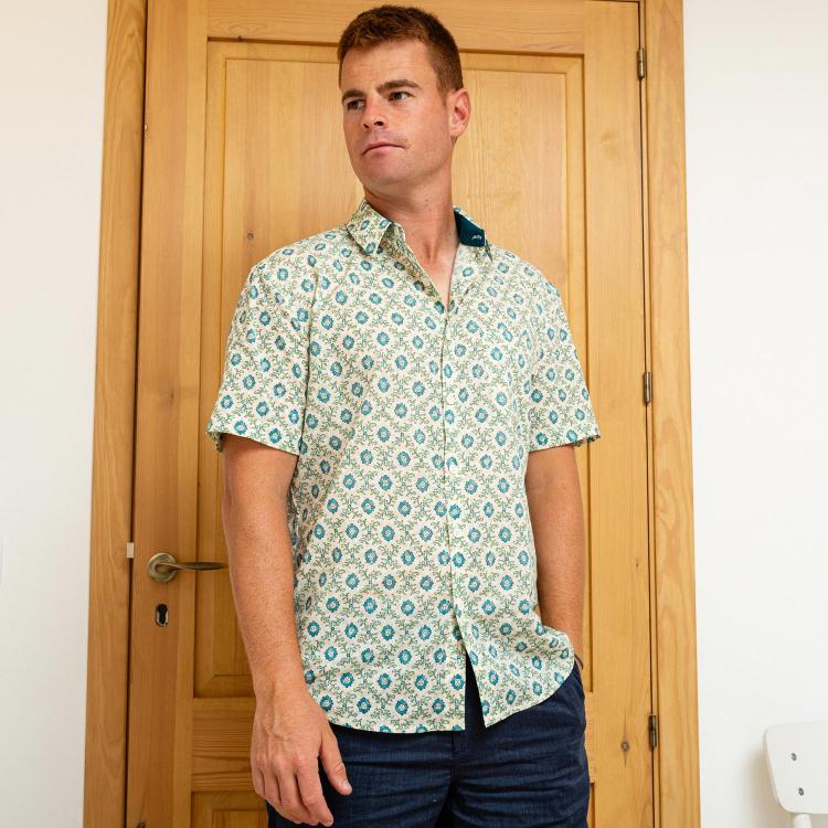 camisa GUIM m/c algodón ROMI