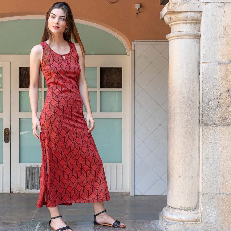 vESTIDO MAITE organic cotton CONGO