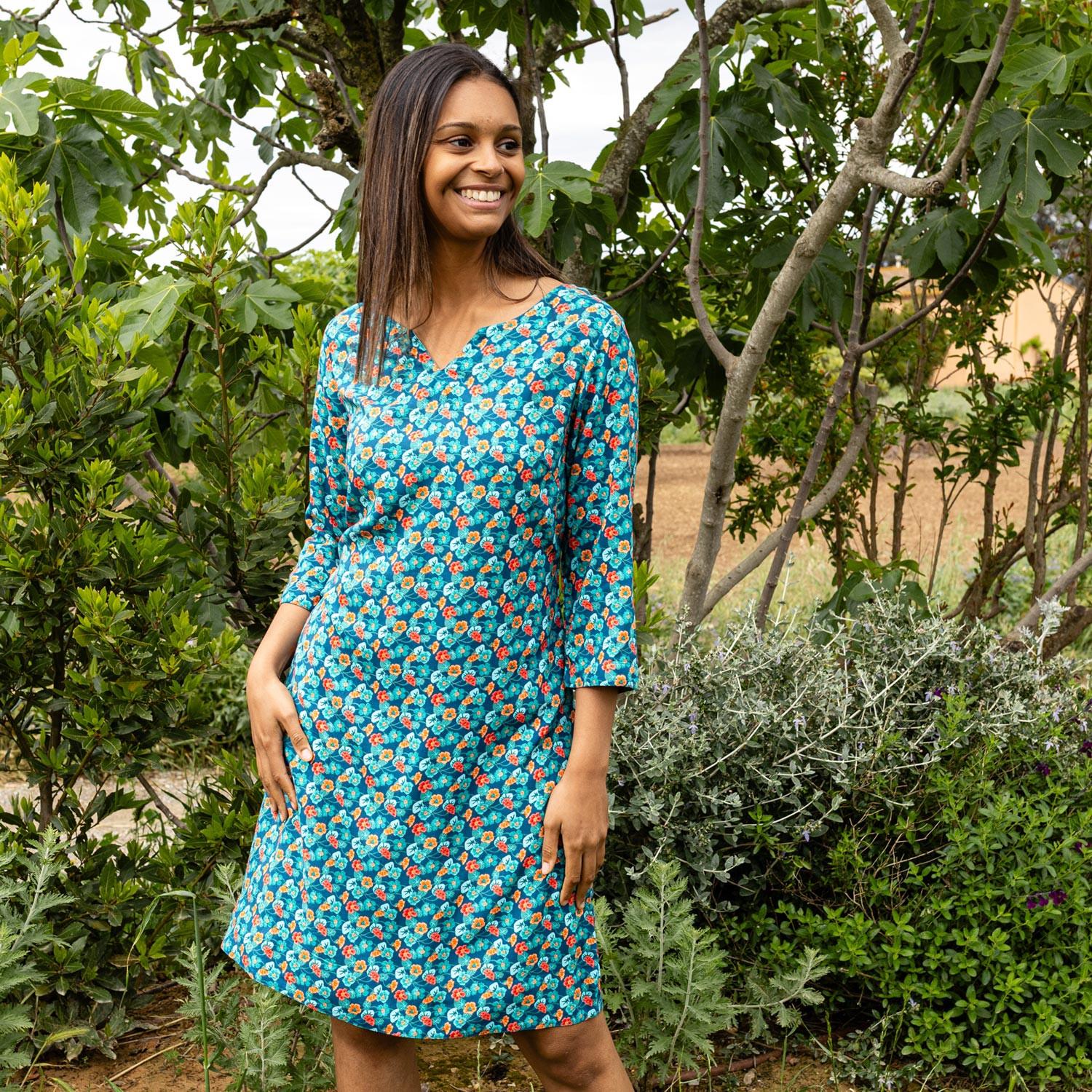 VESTIDO DAKOTA plant