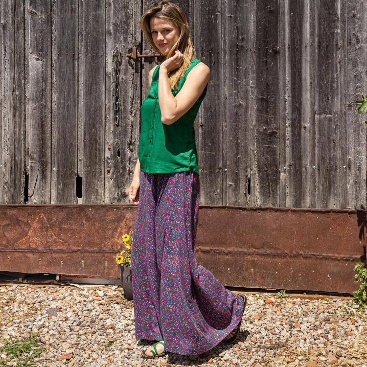 PANTALON MANDU mital morado