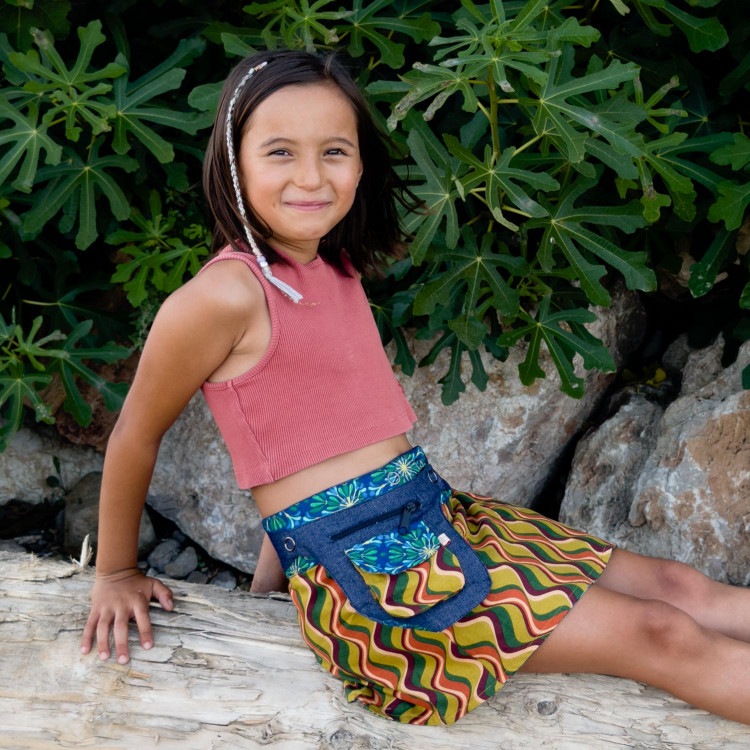 -FALDA REVERSIBLE KIDDY niña-