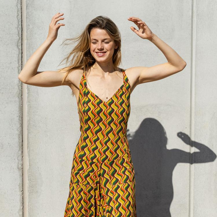 VESTIDO FUNKY largo ZIG