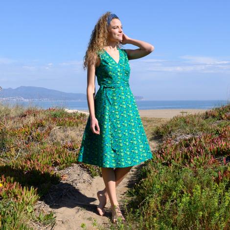 vestido IRATI YANI verde