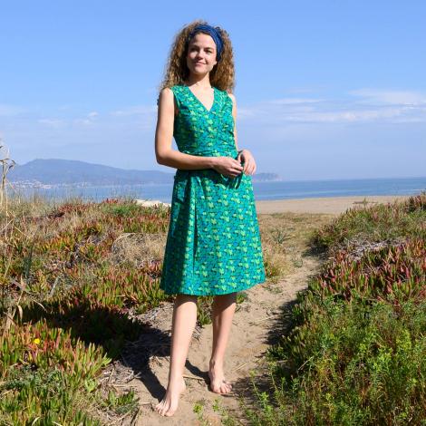 vestido IRATI YANI verde