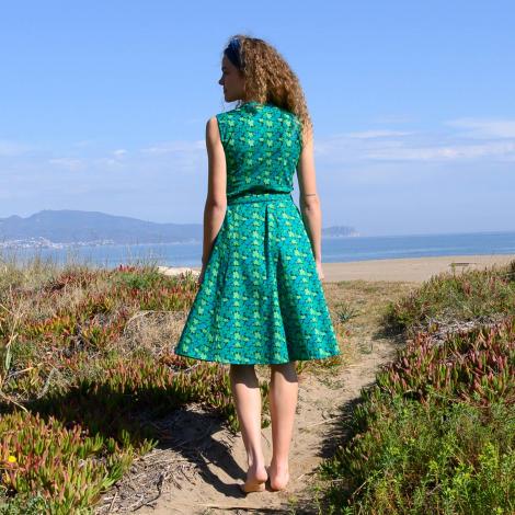 vestido IRATI YANI verde