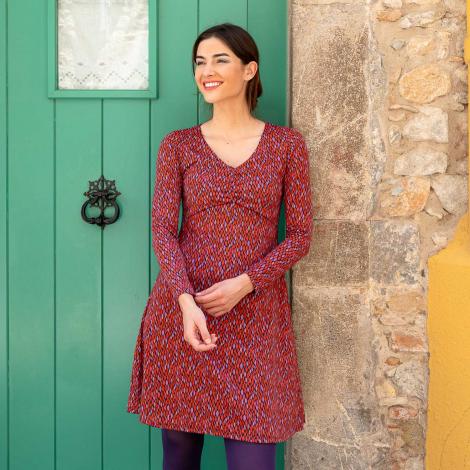 VESTIDO VAINILLA escam