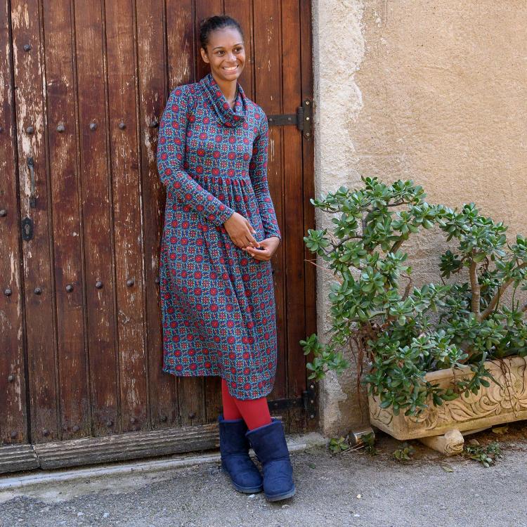 vestido LOVER LARGO mosaic