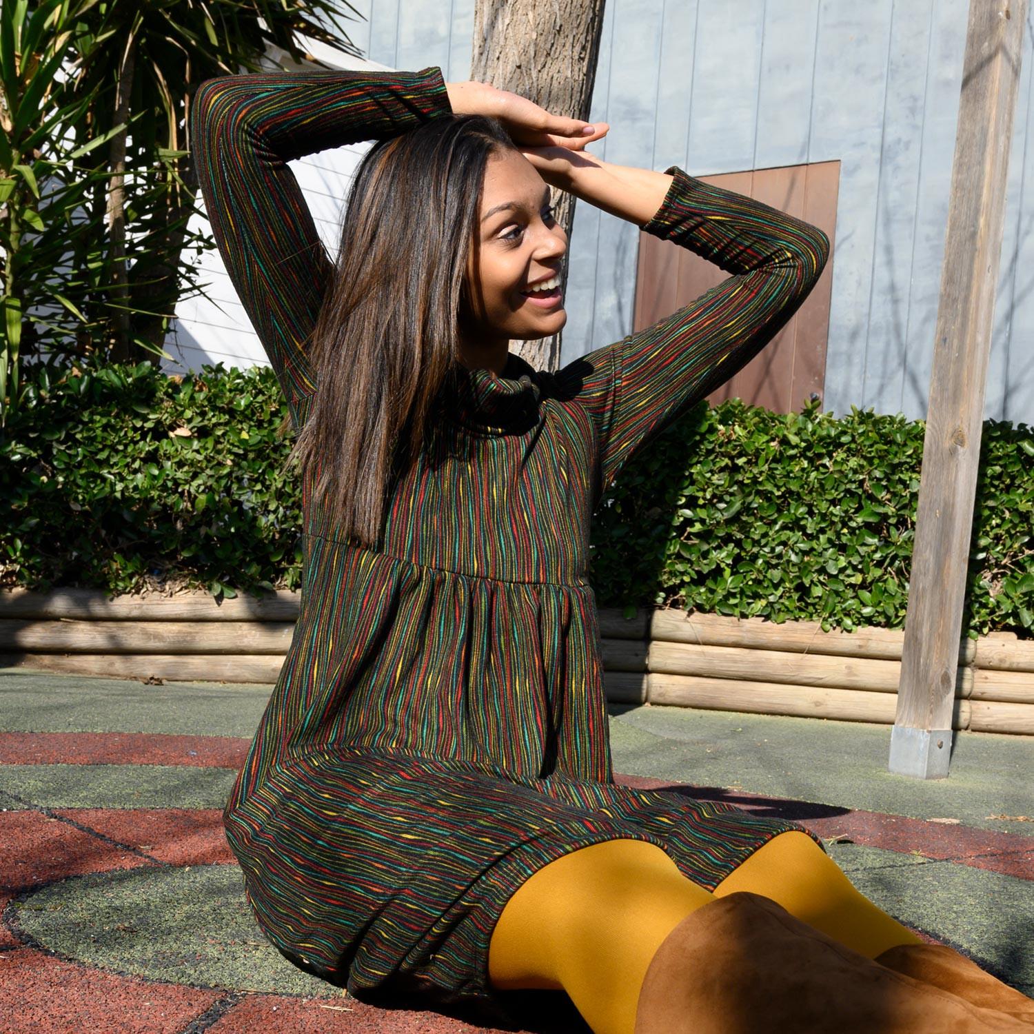 vestido LOVER LARGO lines