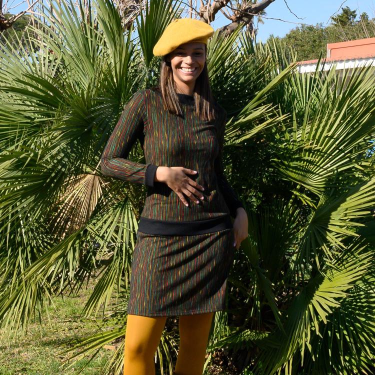 vestido TADEA lines