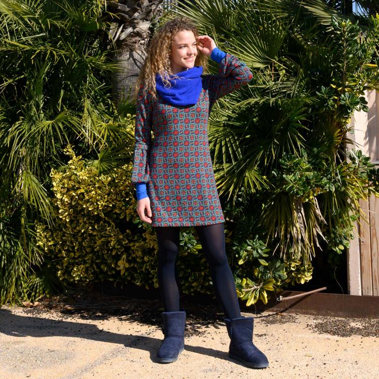 vestido BELLE mosaic