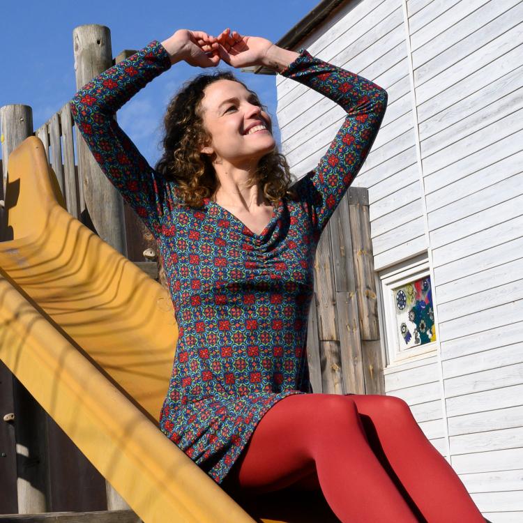 vestido VAINILLA mosaic